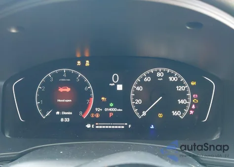 2023 Honda Civic Lx из США, поврежденный, VIN 2HGFE2F25PH553475